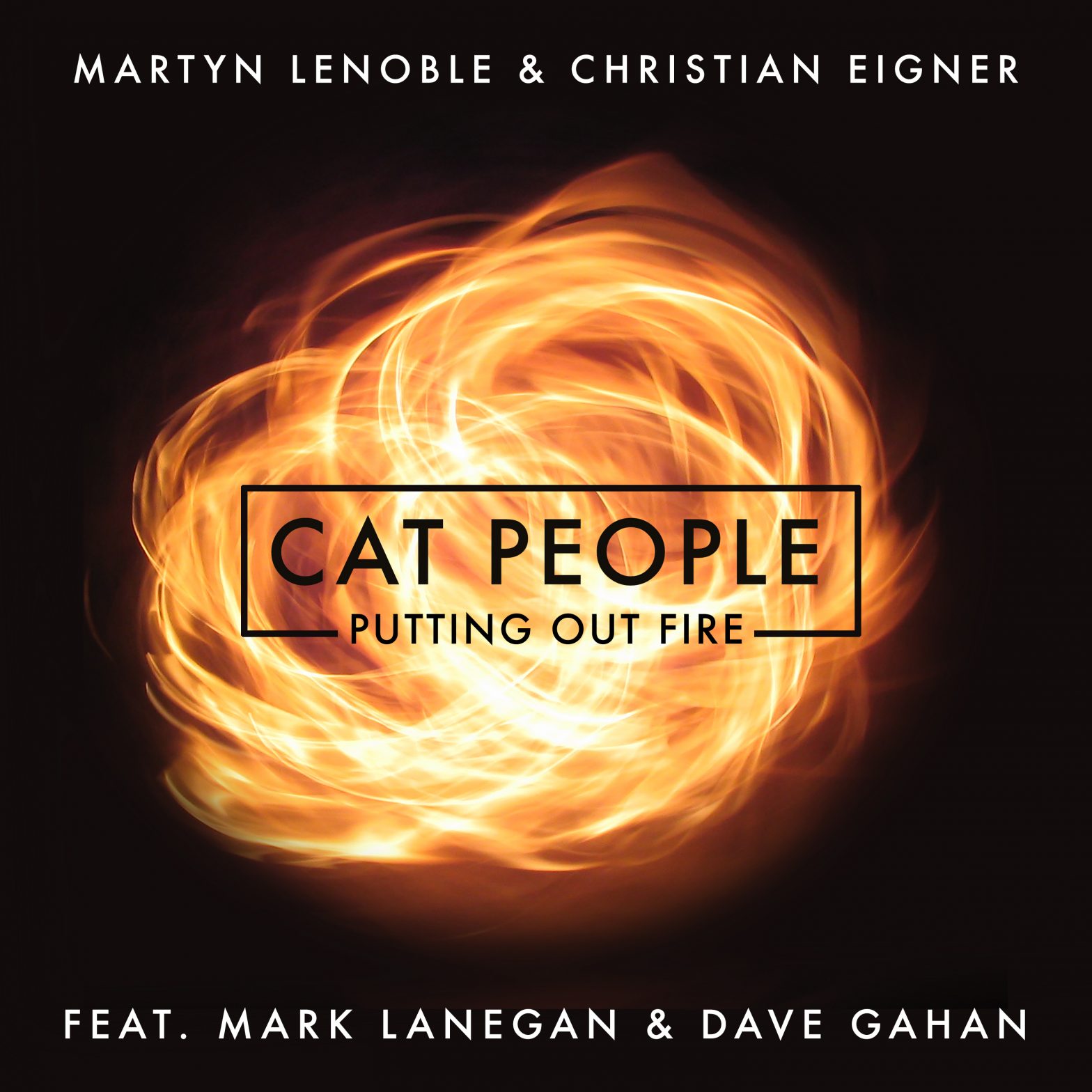 Martyn LeNoble & Christian Eigner [feat. Mark Lanegan & Dave Gahan] – “Cat People (Putting Out Fire)”